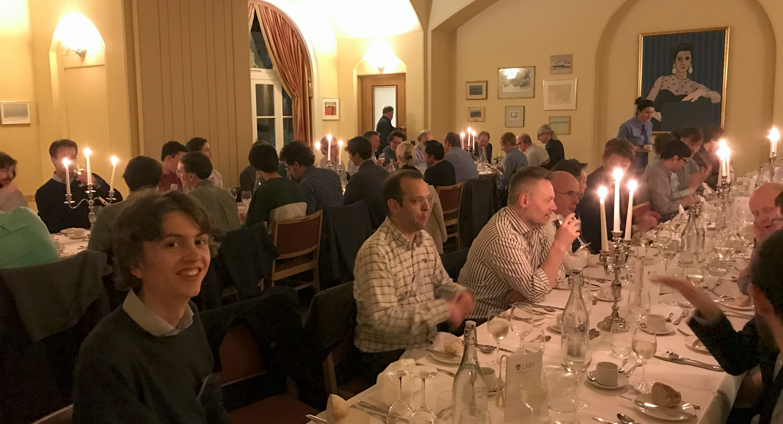 Attendees at the OxCHEDS conference dinner.