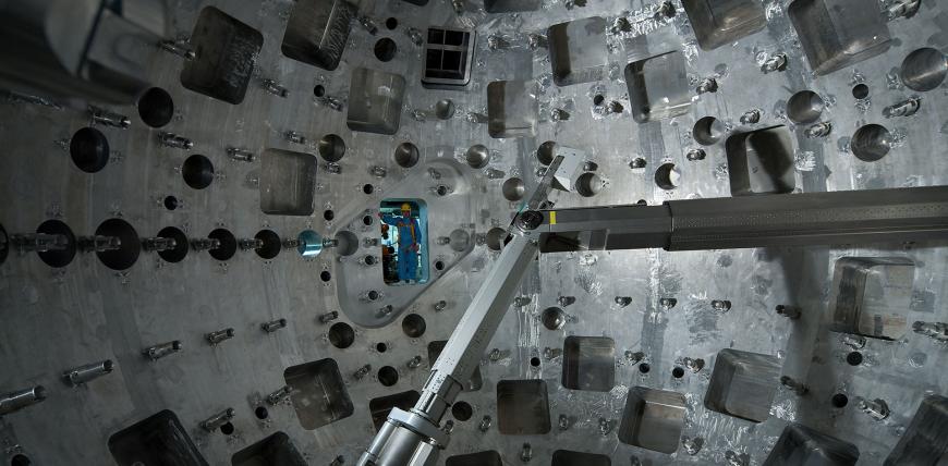 Image of the LMJ target chamber