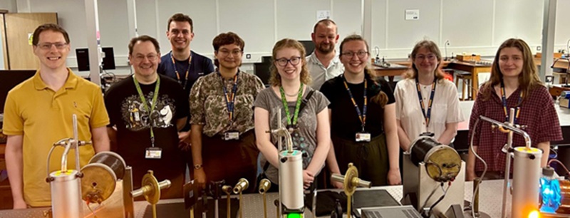 Physics teaching labs team