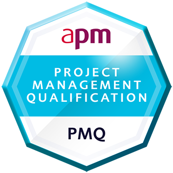 Project management qualification badge