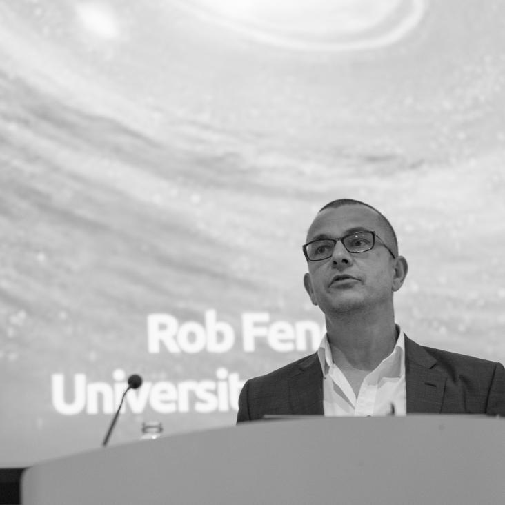 A portrait of Professor Rob Fender, Head of Astrophysics