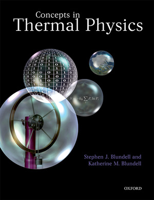 Front Cover of "Concepts in Thermal Physics" 