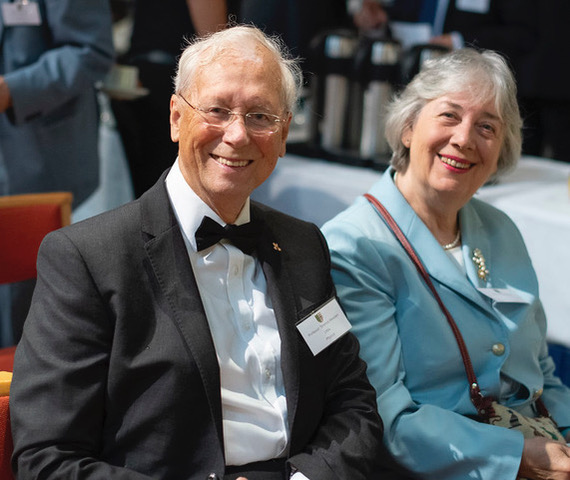 Terence Meaden and wife Jacquie Meaden
