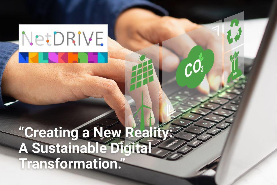 Image shows a generic pair of hands over a keyboard, the title of the talk and the logo