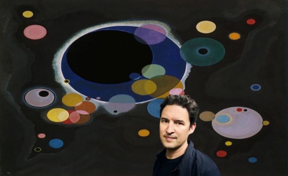 A portrait of Professor Daniel Baumann and Kandinsky
