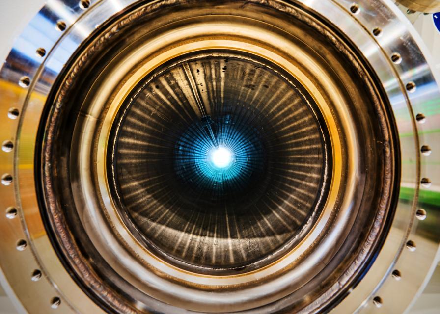 A view down the centre of he Super-FRS Multiplet, a CERN, GSI and FAIR collaboration