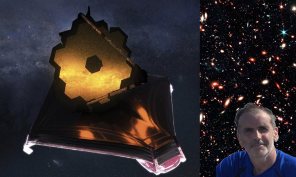 J Dunlop science image, James Webb Telescope Stars image & portrait image of Professor James Dunlop 