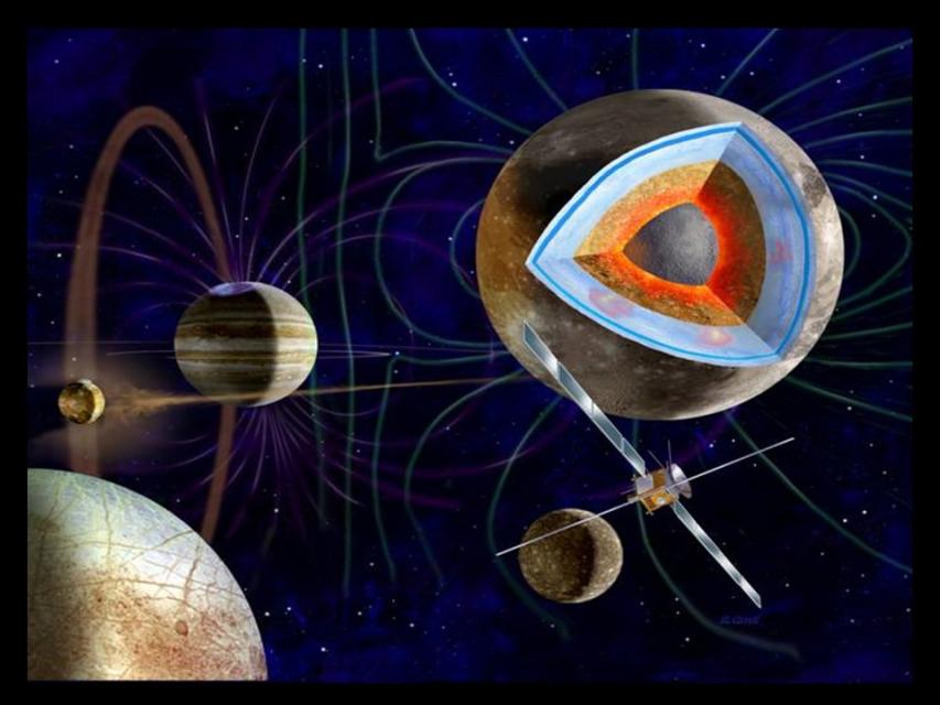 Illustration to represent JUICE, Jupiter's Icy Moons Explorer mission