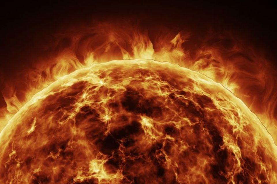 An image of the sun