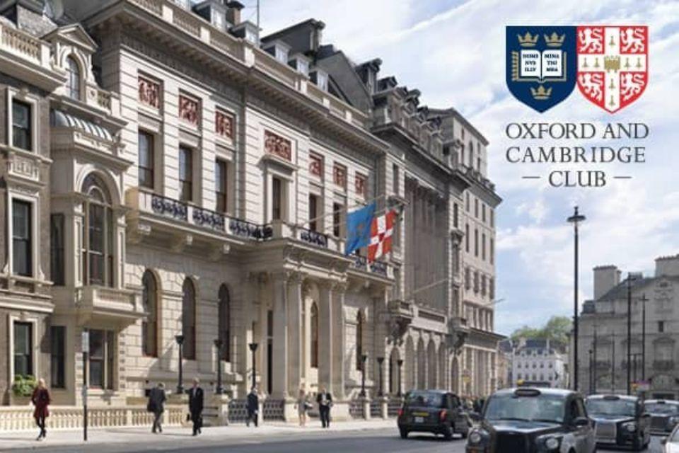 A street photo of the Oxford & Cambridge Club in London