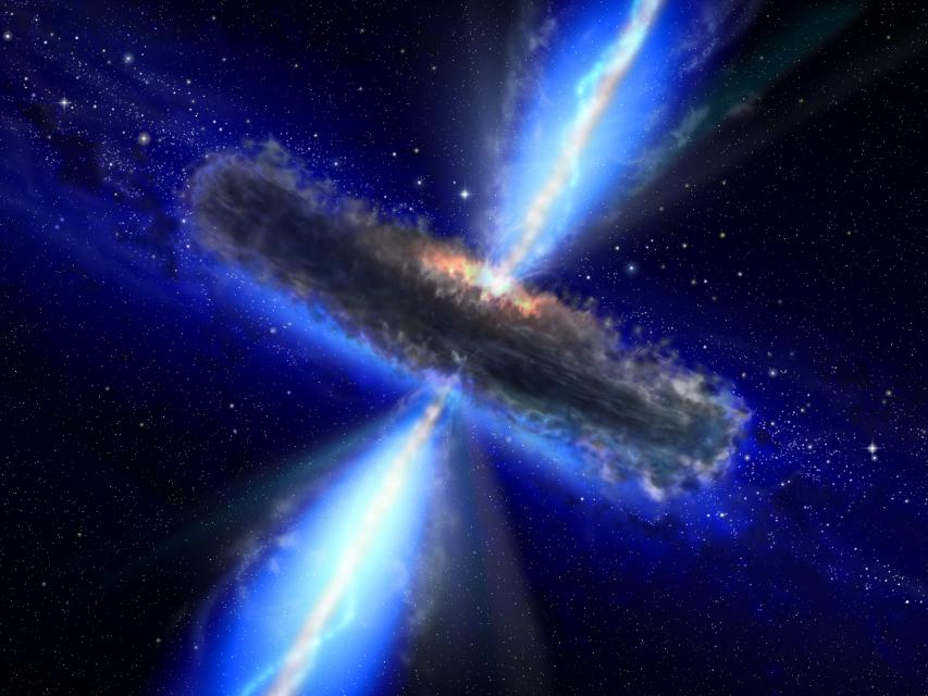 Dust torus around a super-massive black hole