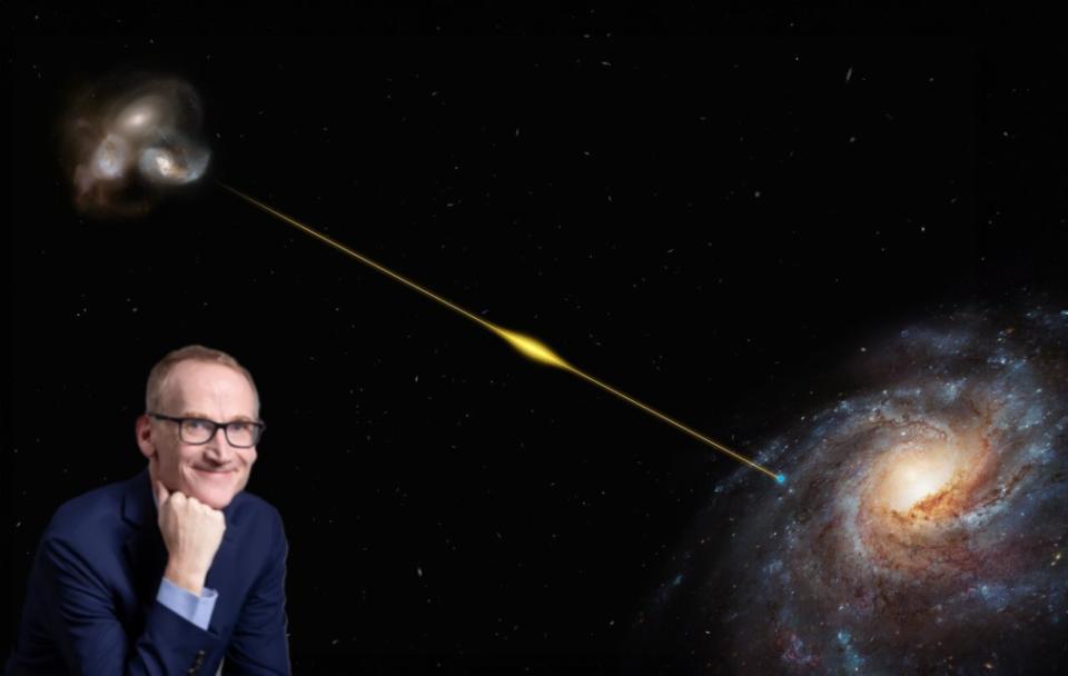 A portrait of Professor Duncan Lorimer (copyright West Virginia University) 