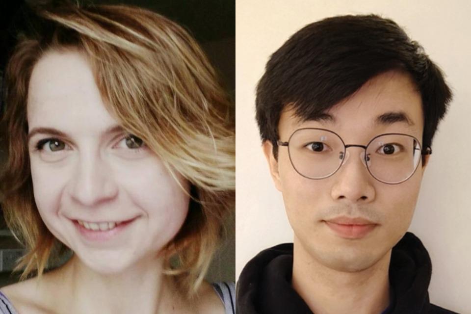 Photo of Marinia Filip and Kang Wong