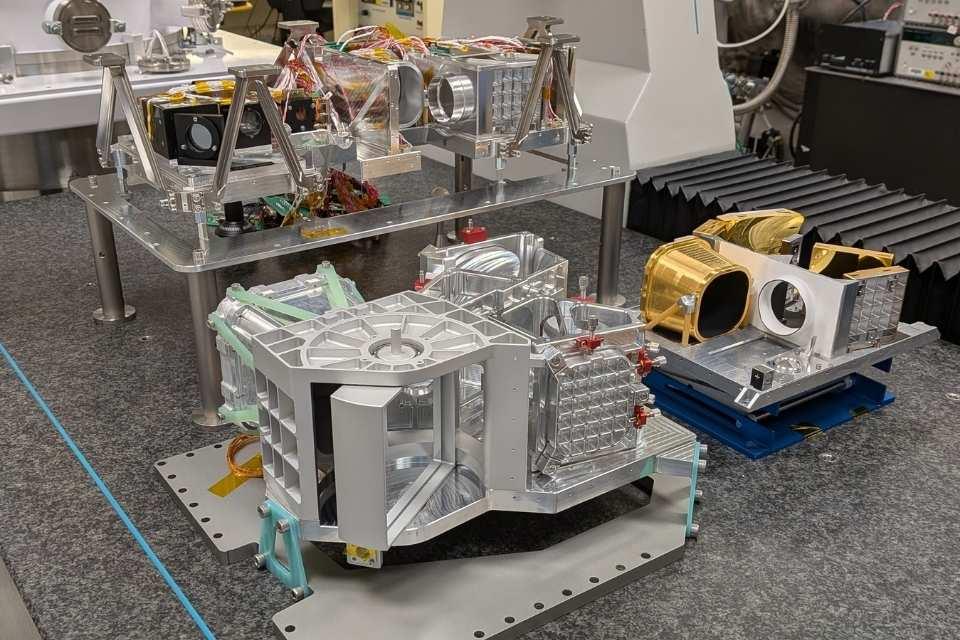 A family picture of the Oxford Space Instrumentation laboratory’s thermal imagers.