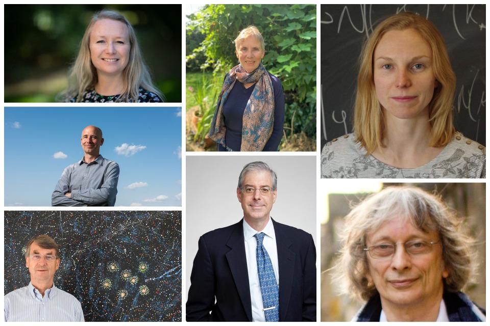 Dr Judith Hillier, Professor Julia Yeomans, Dr Rebecca Bowler, Professor Philip Stier, Professor Steve Balbus, Professor David Deutsch and Professor Roger Davies
