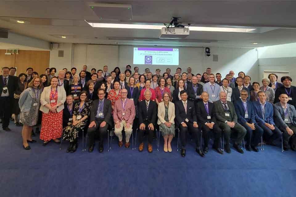 Attendees at the event