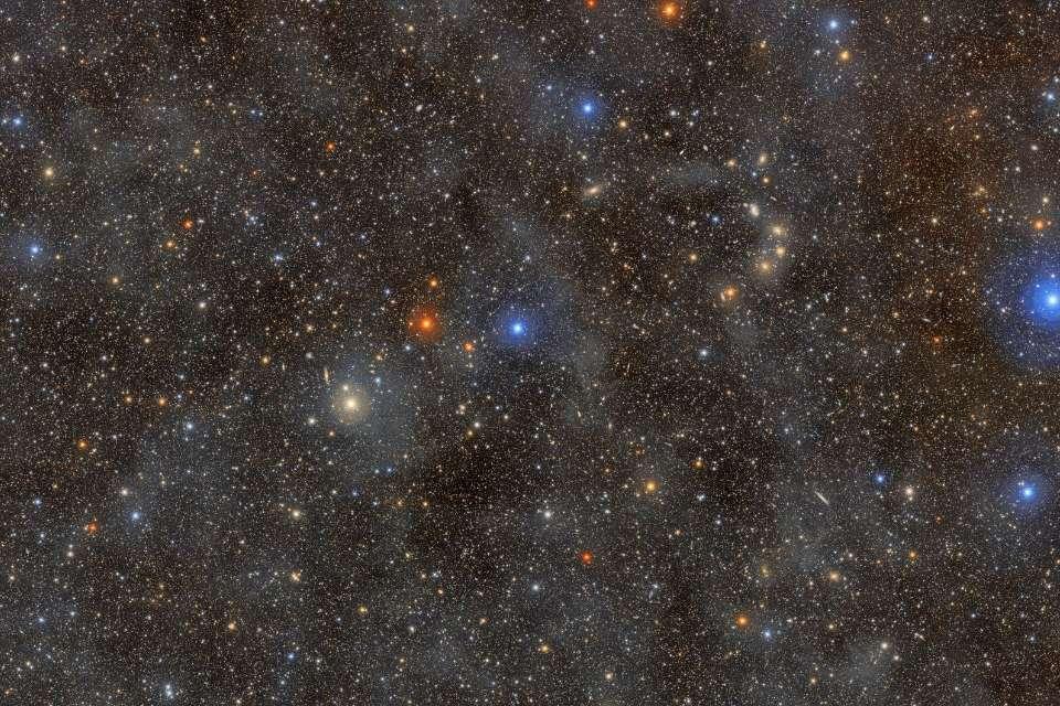 This 1.7-gigapixel image of a field of stars in the constellation Lupus showcases the unprecedented view of the Universe that NSF–DOE Vera C. Rubin Observatory gives us. 