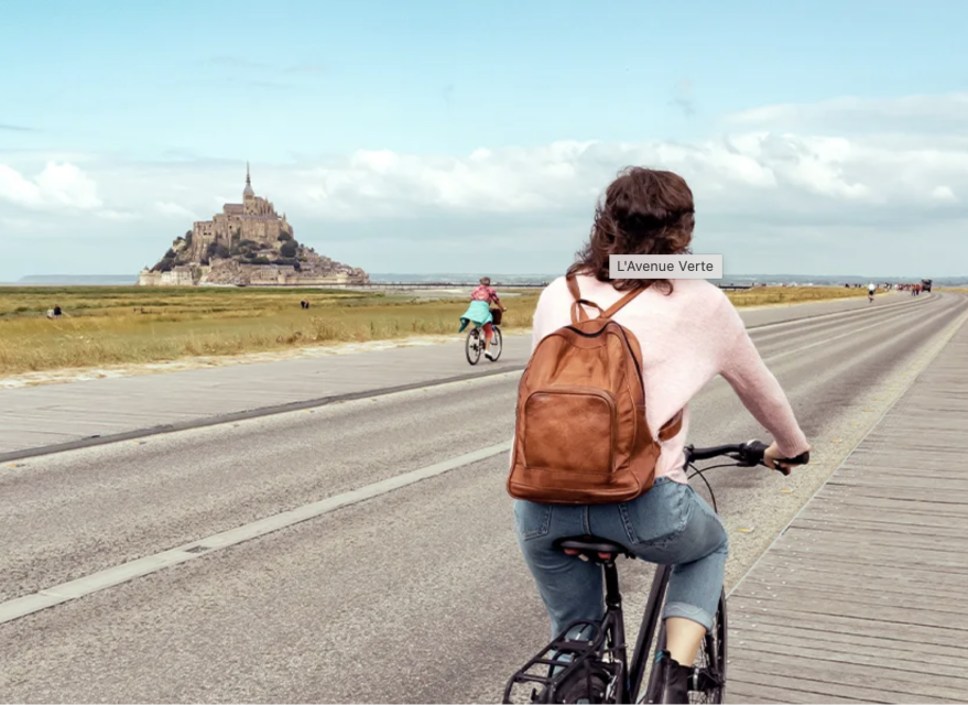 On the bike to France