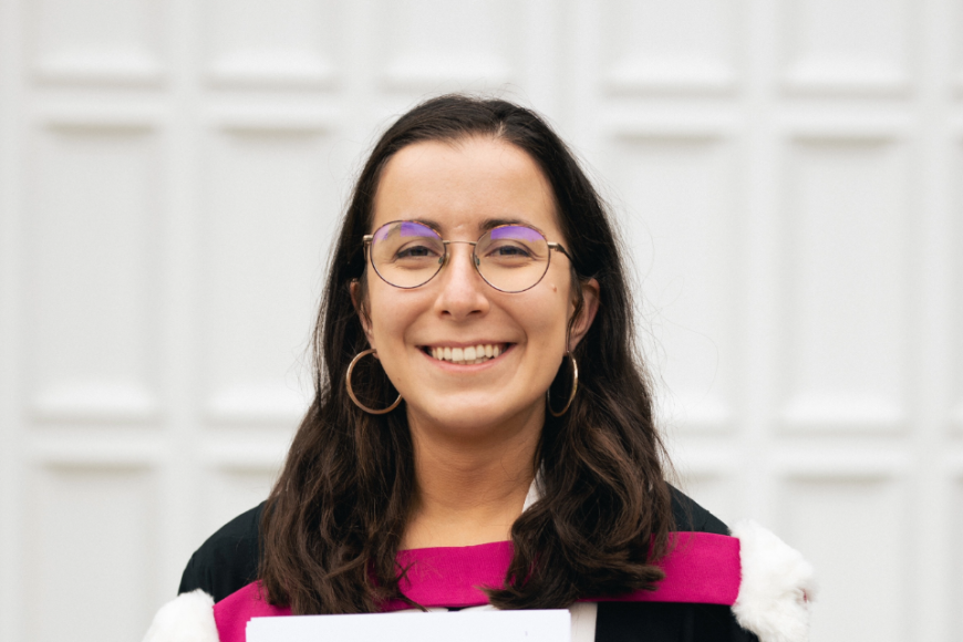 Claire MacLeod smiling. 