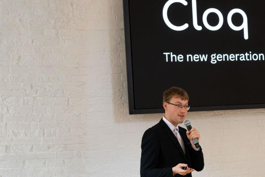 David McMahon from the Cloq team