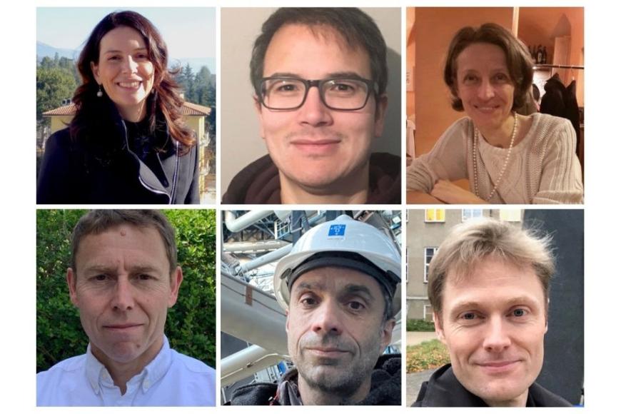 Top to bottom, left to right: Marica Branchesi (GSSI), Andrew Levan (Radboud), Elena Pian (INAF), Stephen Smartt (Oxford), Nial Tnavir (Leicester), Darach Watson (NBI)