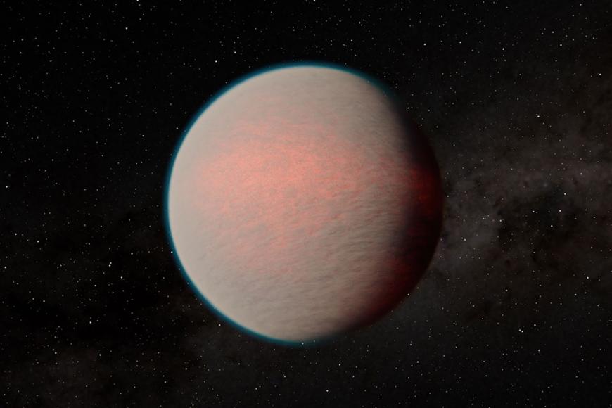 Artist’s impression of the exoplanet GJ 1214 b, based on the current results.