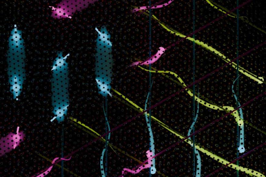 In some M-point moiré materials, electrons lock into crisscrossing patterns — a sign of one-dimensional behaviour. In certain cases, they can also freeze into orthonormal valence bond dimers, revealing a deeper layer of quantum order.