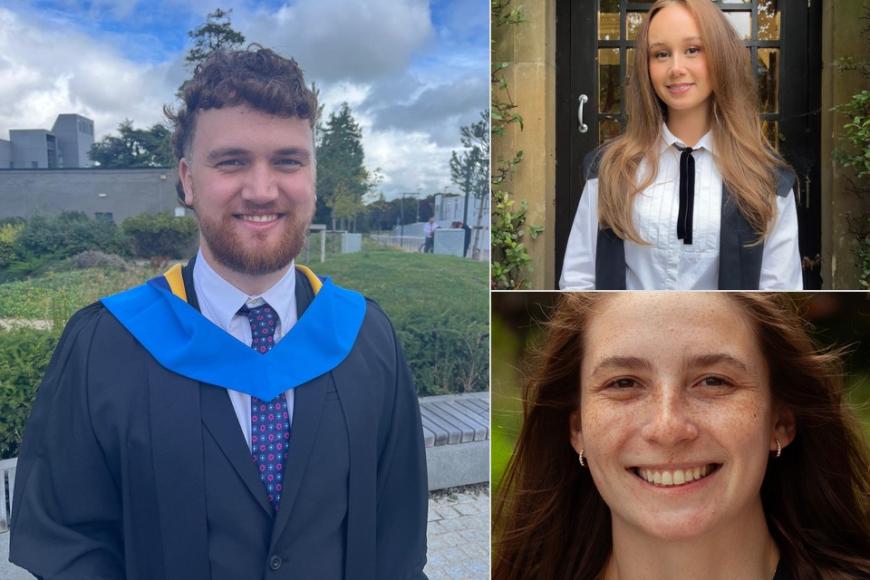 Students on the MSc in Quantum Technologies course