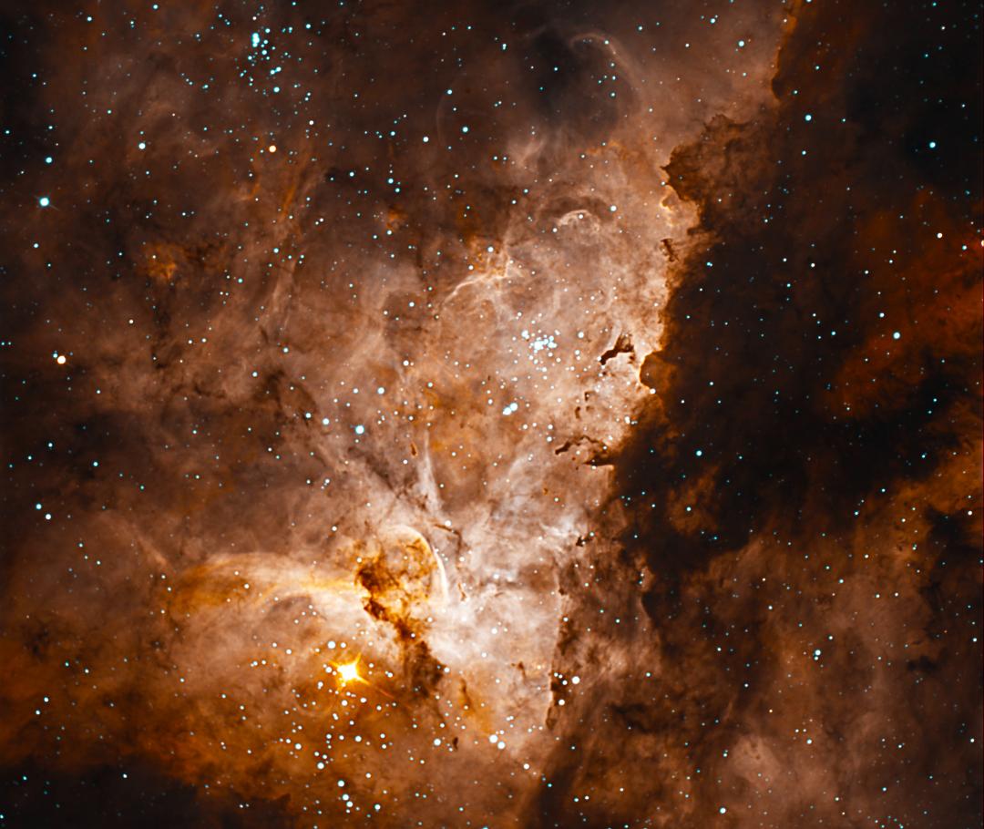 Image of Eta Carina, within the Carina nebula