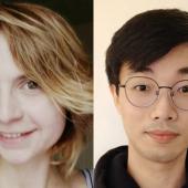 Photo of Marinia Filip and Kang Wong