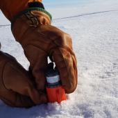  Setting the sensor on the Brunt Ice Shelf  