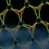 Electrons where atoms are not: a layered view of NbSe2 showing the crystal lattice (top), the symmetry-pinned orbital cloud at empty sites (middle), and the STM image (bottom) that directly reveals this hidden electronic structure.