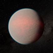 Artist’s impression of the exoplanet GJ 1214 b, based on the current results.