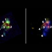 NASA/ESA/CSA JWST images of the complex of galaxies associated with the distant radio source TGSSJ1530+1049
