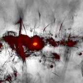 Image of the Milky Way from the MeerKAT telescope