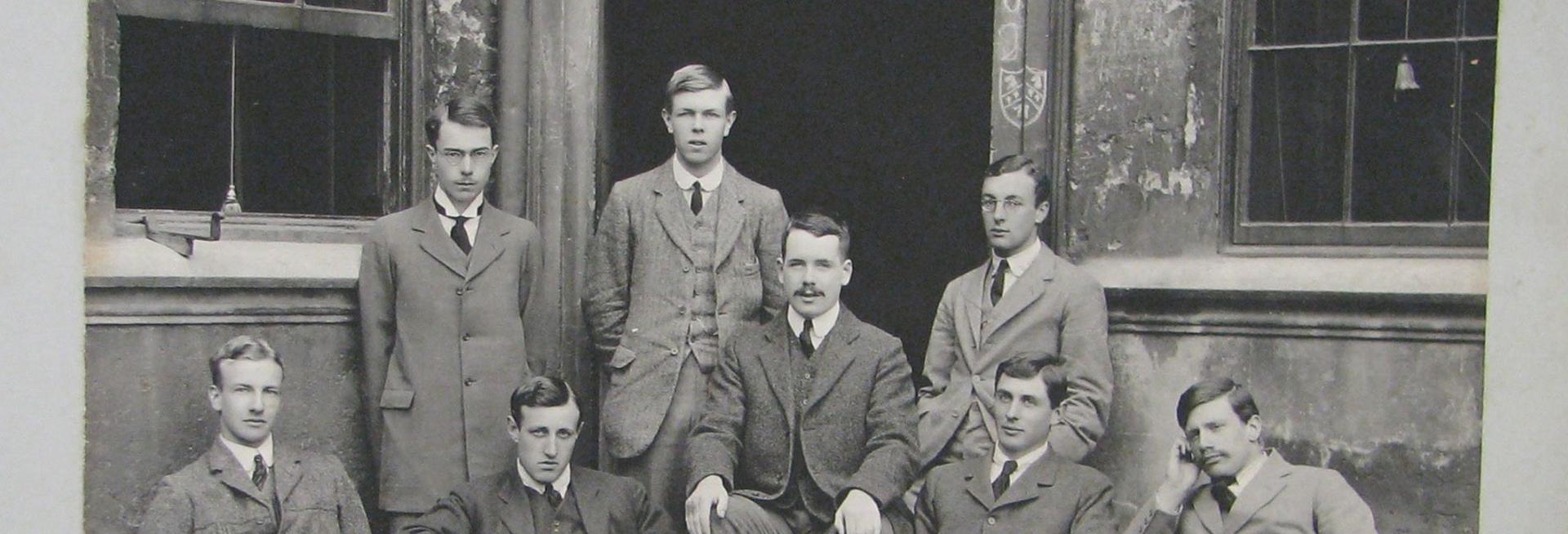 Archive image of Henry Moseley while at Trinity College in 1910