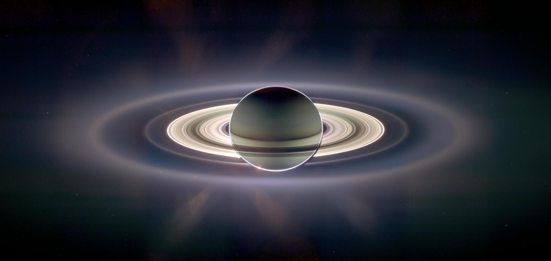 Image of Saturn from NASA Cassini