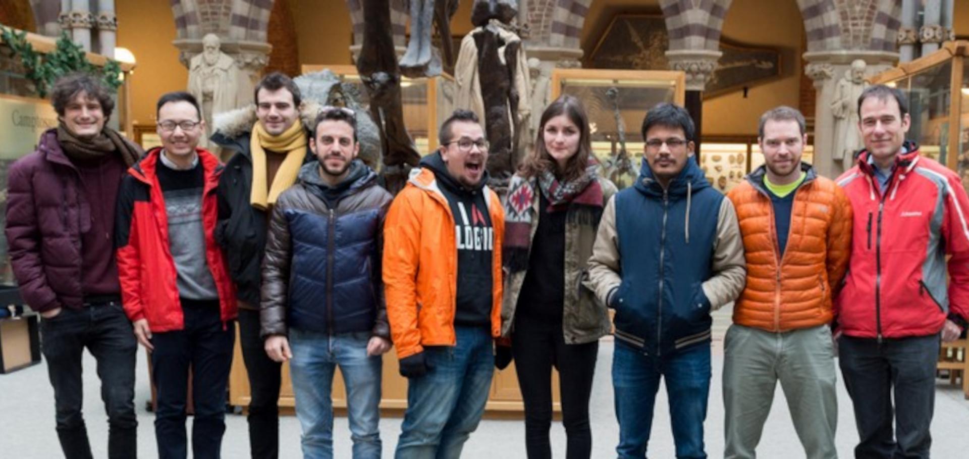 Group Picture in the Museum next Door