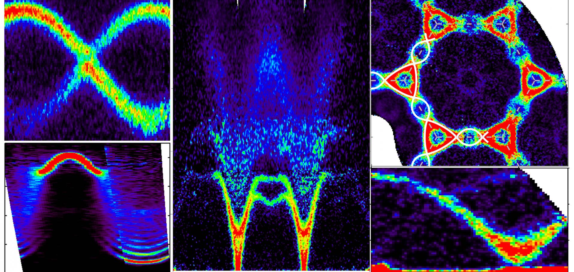 examples of inelastic neutron scattering spectra of quantum magnets