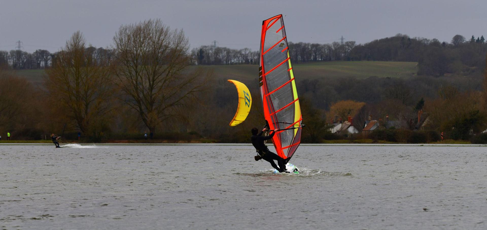 Port Meadow flooded, February 2021