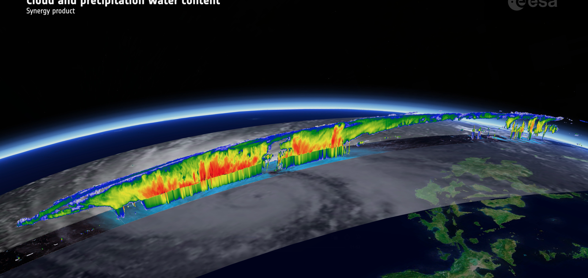 EarthCARE Satellite Image
