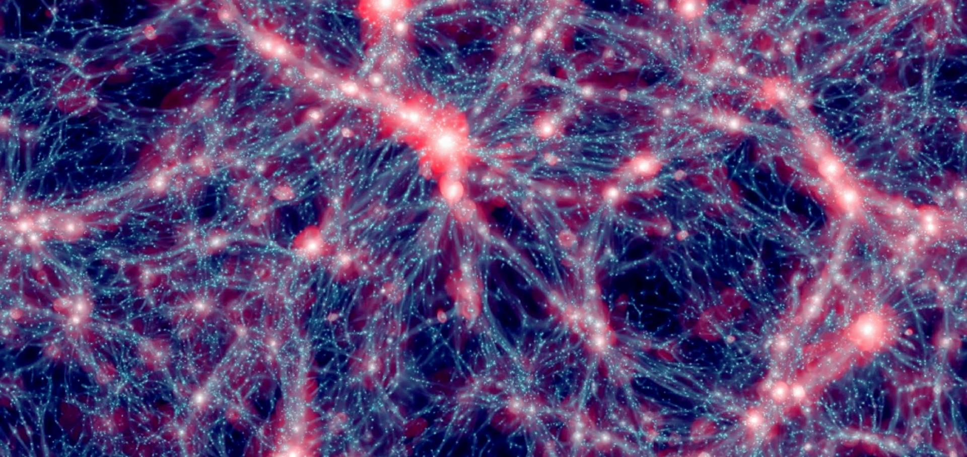 Skeleton of the Horizon-AGN cosmological simulation (cosmic web).
