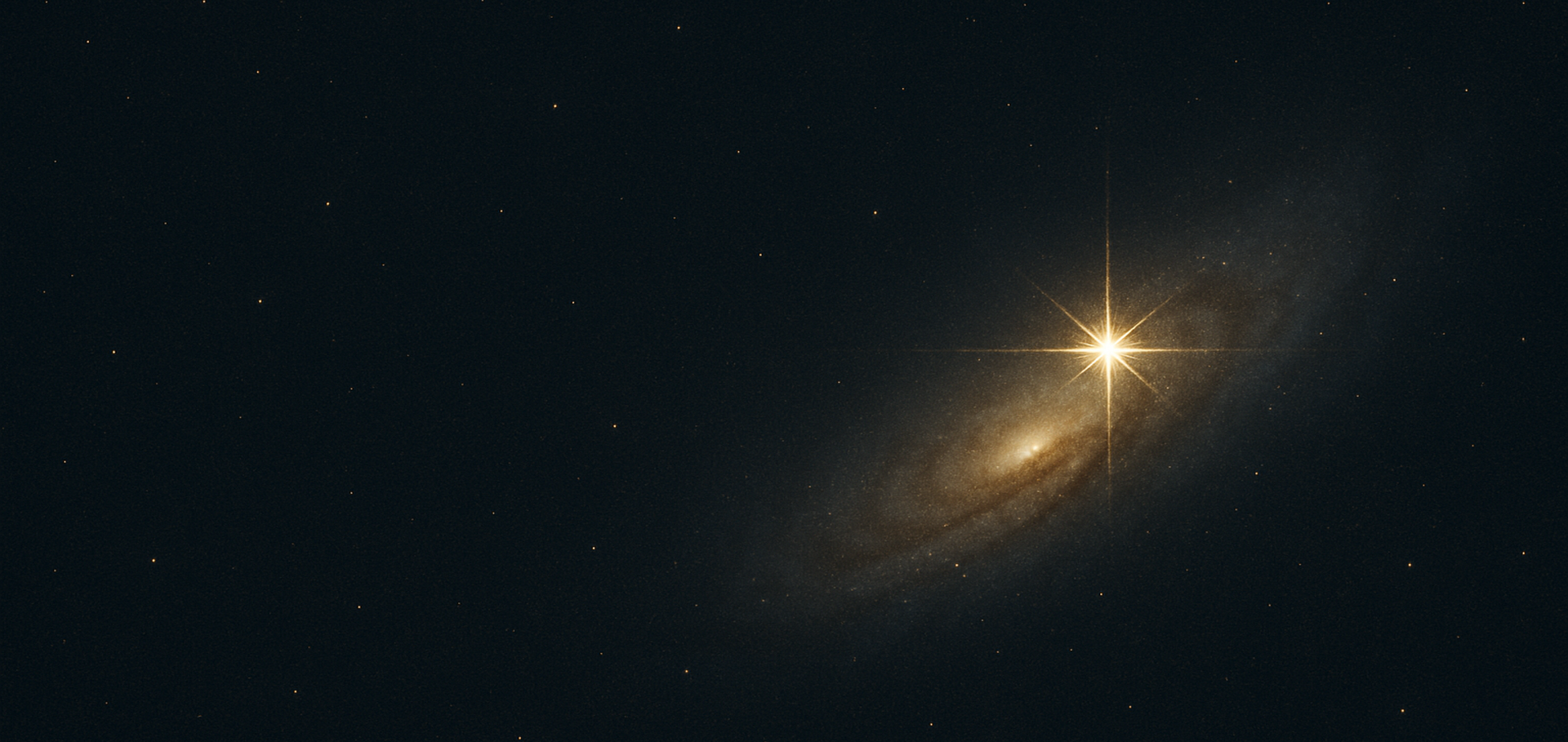 A supernova in a spiral galaxy