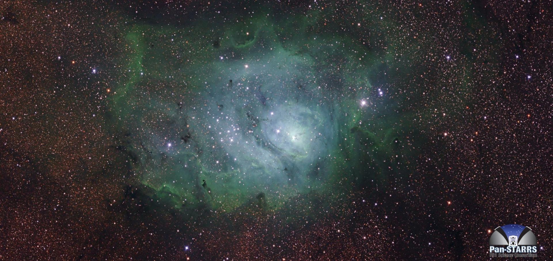 Pan-STARRS gri Lagoon Nebula