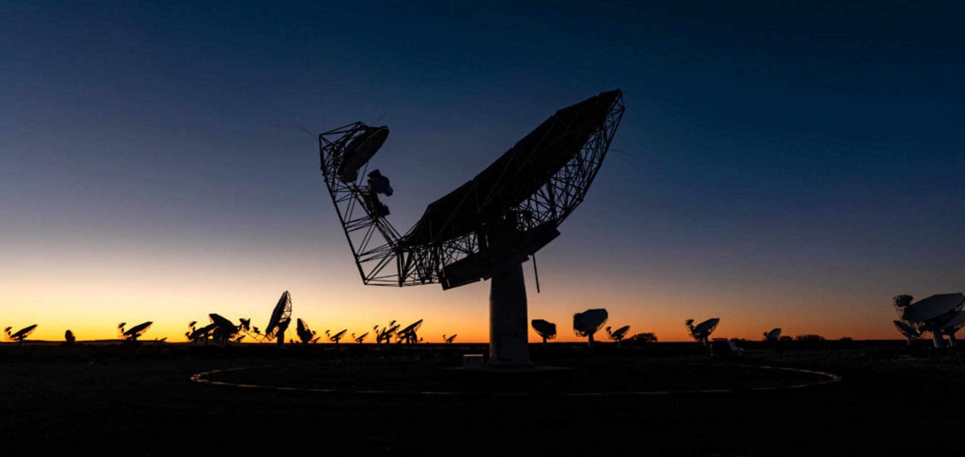 MeerKAT radio telescope