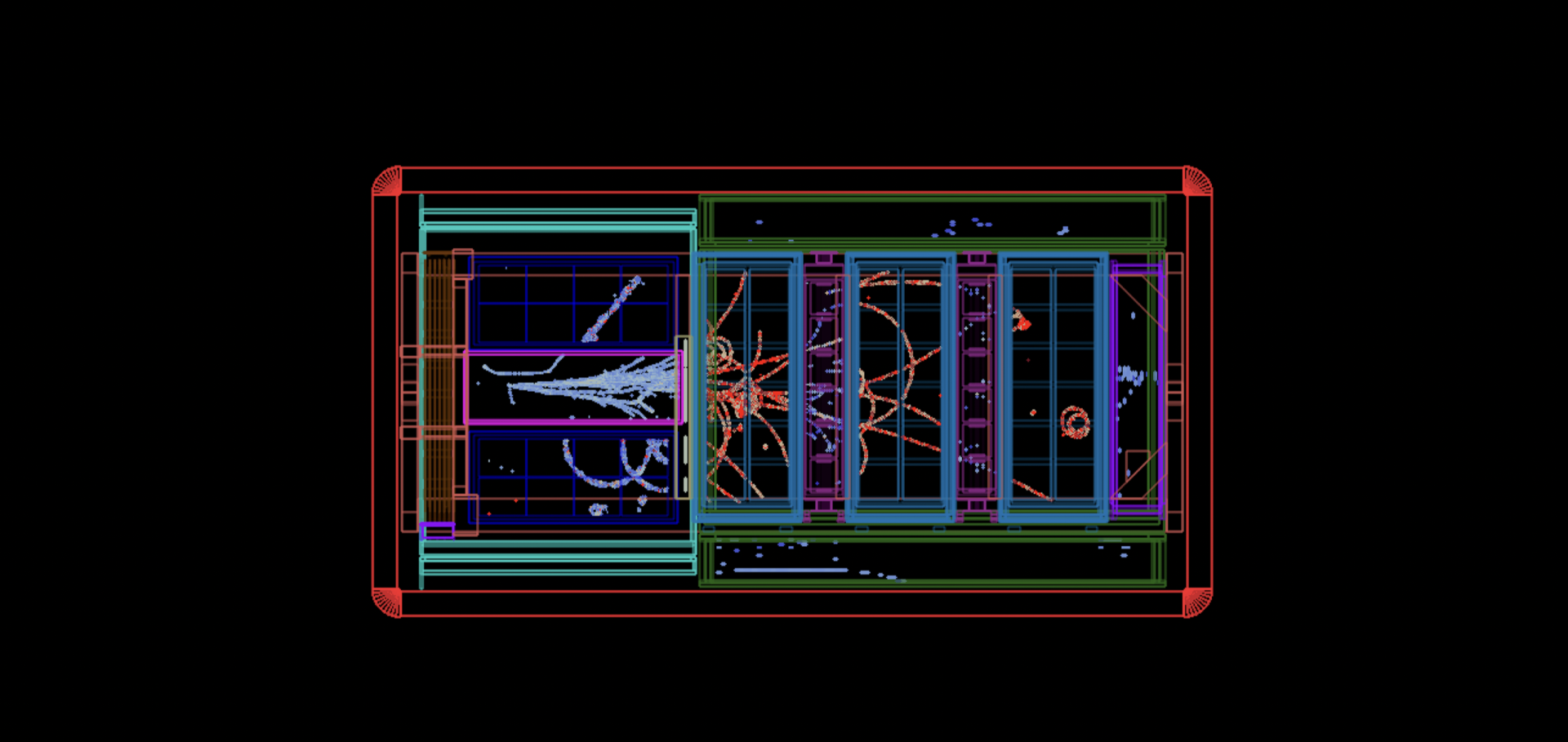 A high-multiplicity neutrino interaction in the upgraded near detector of T2K