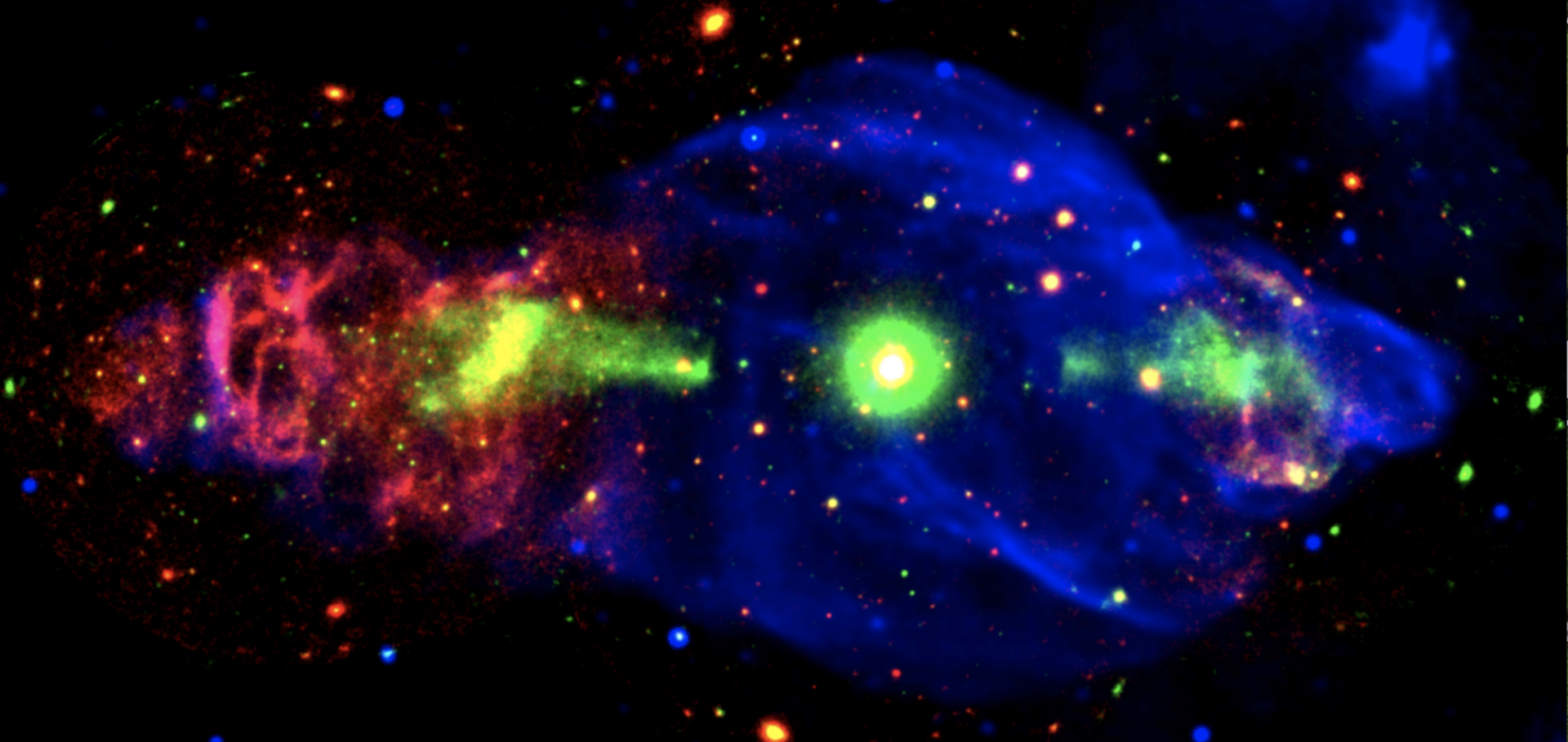 Interstellar nebula powered by microquasar SS 433