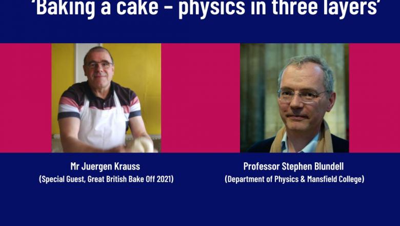 Portraits of Mr Juergen Krauss and Professor Stephen Blundell