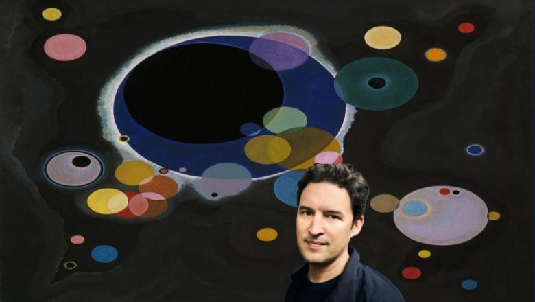 A portrait of Professor Daniel Baumann and Kandinsky