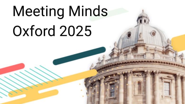 Image shows title of the event and a cropped image of the Radcliffe Camera